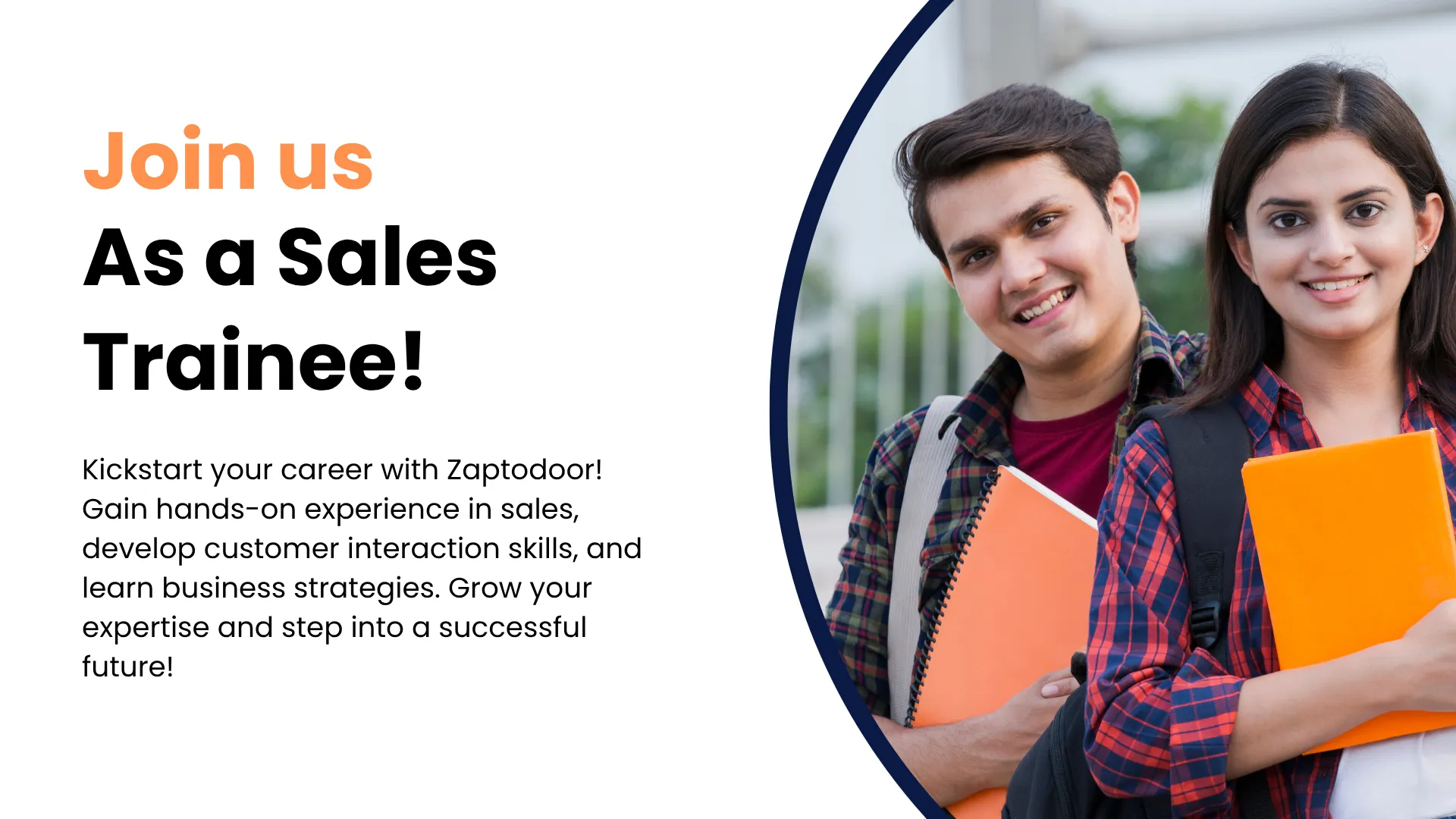 Join Us as a Sales Trainee!